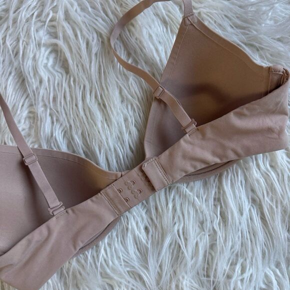 Skims Fits Everybody Scoop Plunge Bra Clay Size 34C - Picture 6 of 7